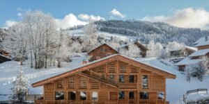Chalet in den französischen Alpen